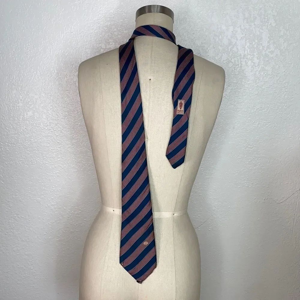 Vintage GUCCI retro stripe 60s scarf